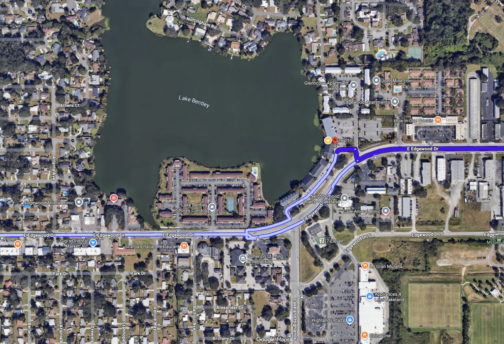 Map Image: Lakeland, Florida